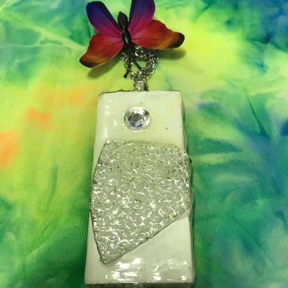 Reversible Exclusive Rare Unique Vintage One of a Kind Handmade Necklace - Picture 7 of 16